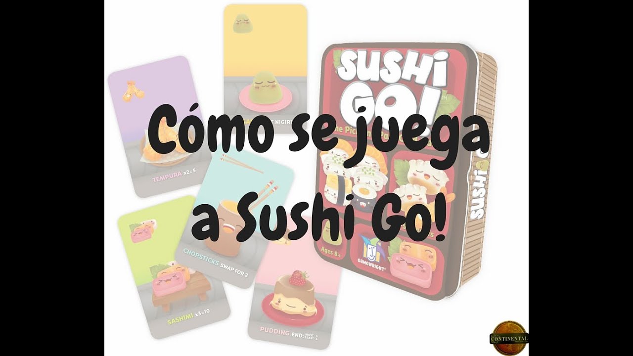 Cómo se juega al Sushi Go! un juego de cartas de Devir