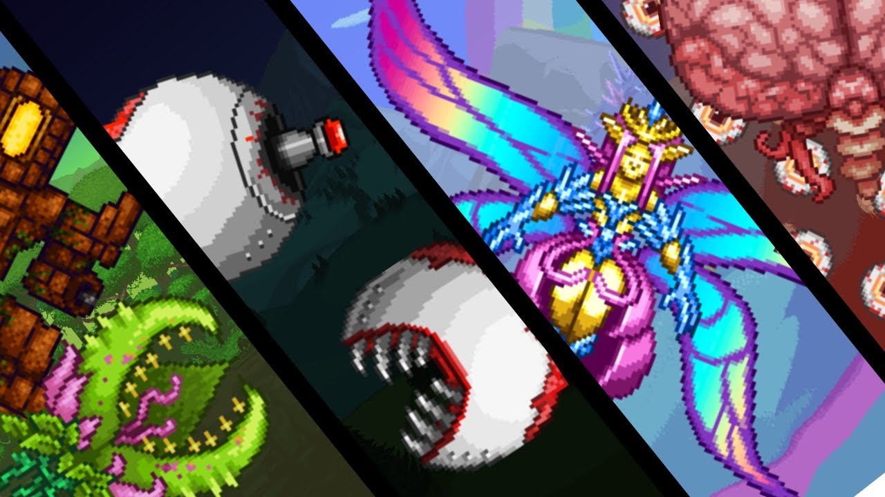 Ranking all 18 Terraria Bosses (Terraria 1.4.4)