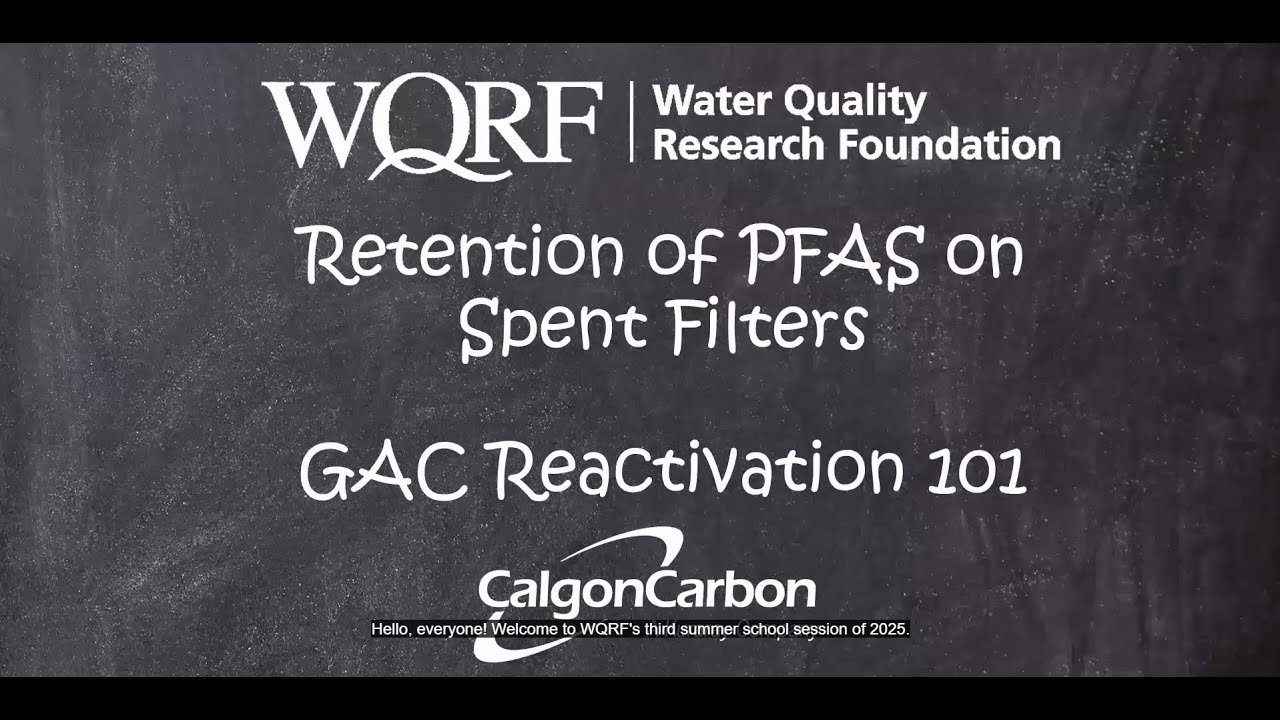 WQRF Summer School Webinar #3: What Happens to PFAS After Water Treatment?