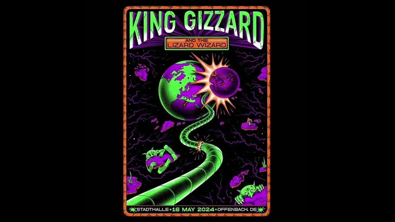 King Gizzard And The Lizard Wizard At Offenbach Stadthalle '24