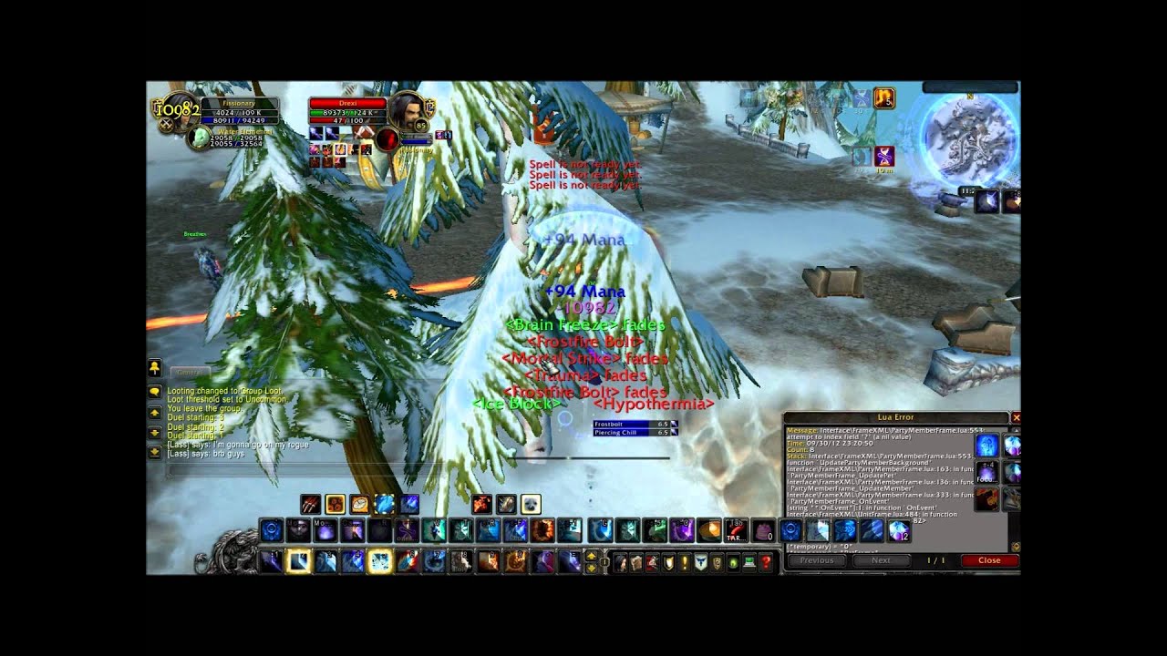 Epic duels with my friend Drexi!