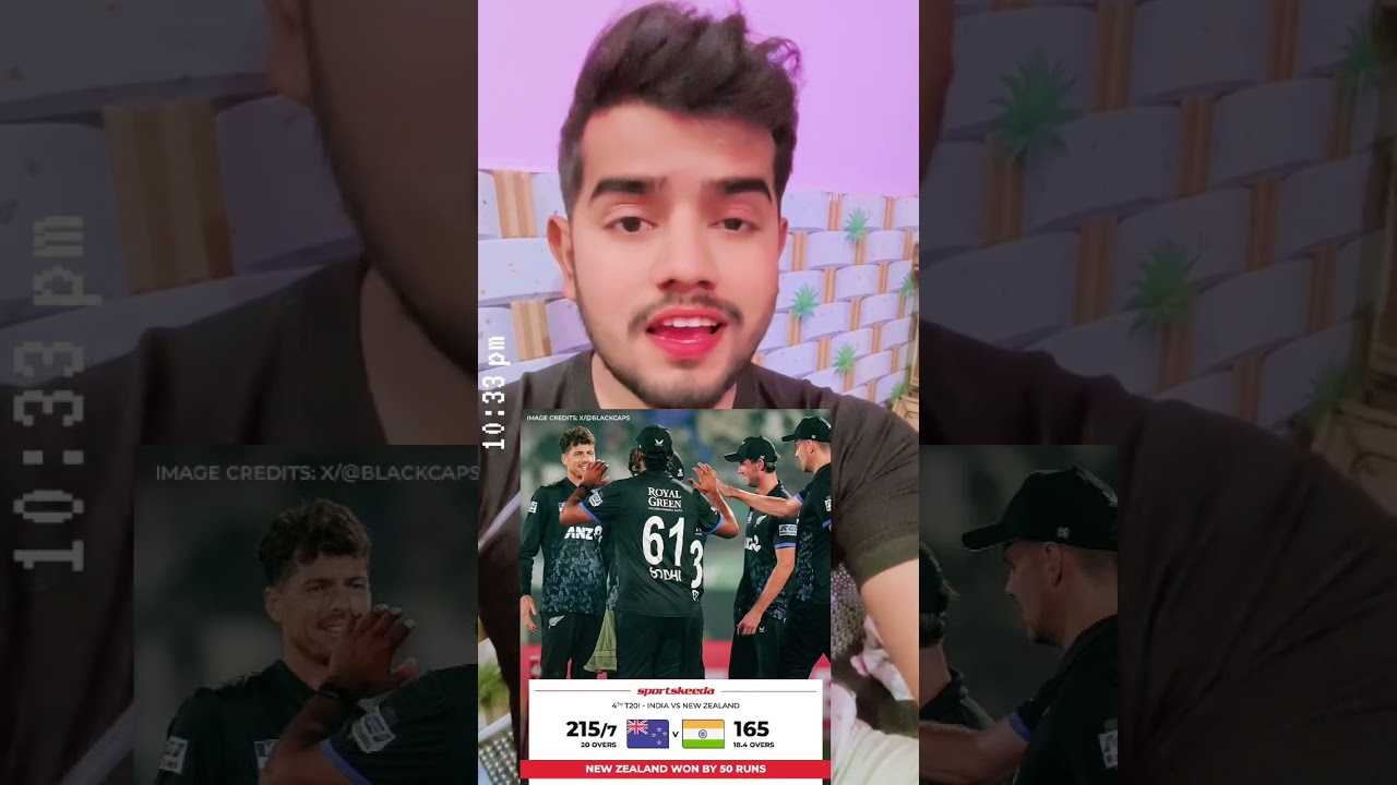 NZ beat India by 50 runs 4th t20 