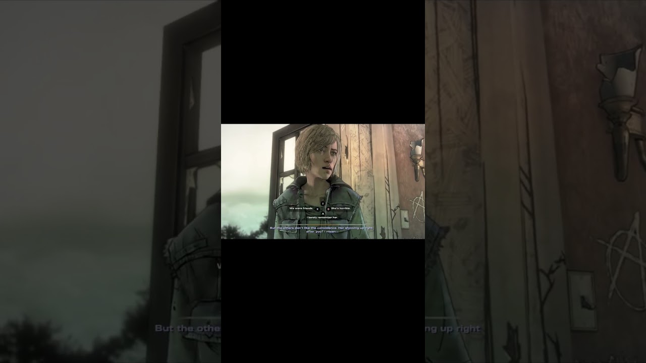 Clementine Talks about Lilly and her father Larry The Walking Dead The Final Season #shorts