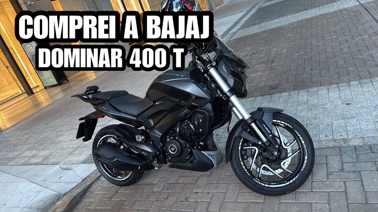 COMPREI A BAJAJ DOMINAR 400 !