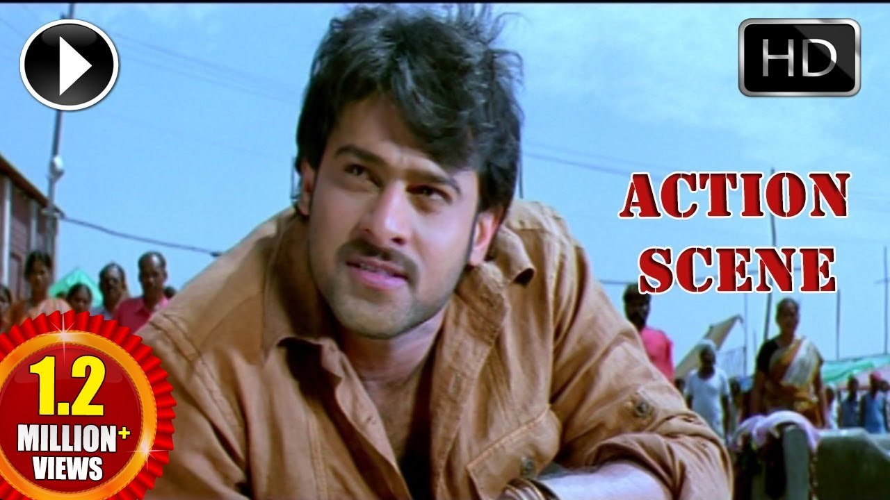 Ek Niranjan Movie | Prabhas Best  Action Scene And Dailouges