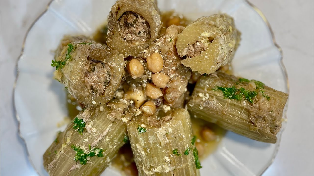 Dolma khorchef ( cardes) 🇩🇿دولمة خرشف