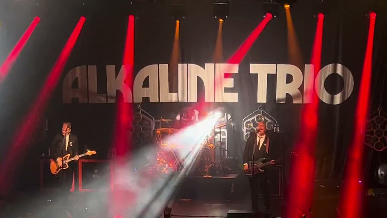 Alkaline Trio Live 9/27/24 Full Set Milwaukee, WI at The Rave/ Eagles Club