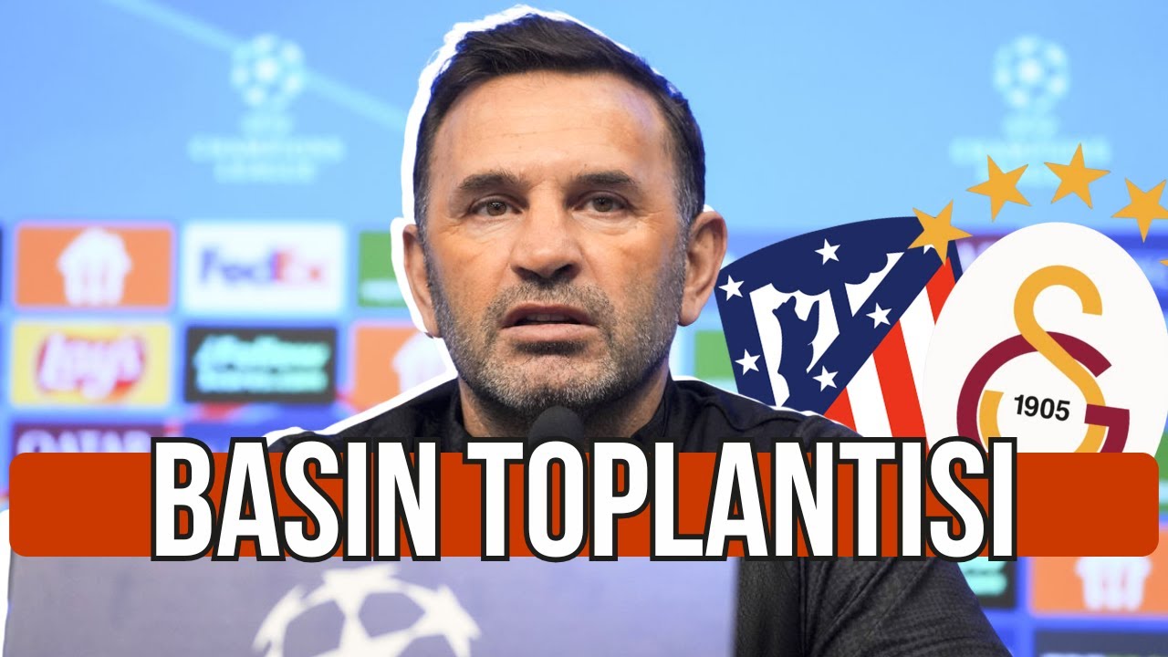 Okan Buruk: “Bu 1 Puan Stratejik!” | Galatasaray - Atletico Madrid Maç Sonu Basın Toplantısı