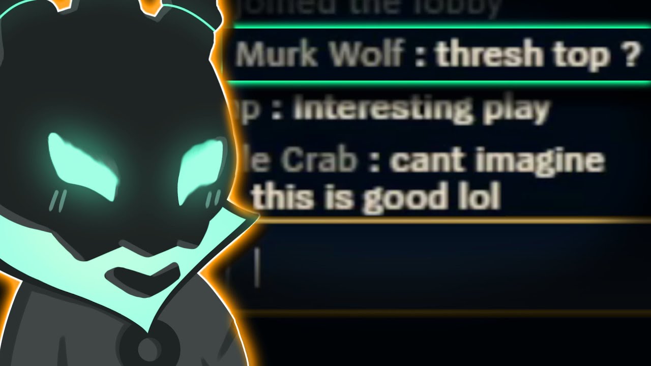 Only ONE of them Believed in Thresh Top... So We Carried Together