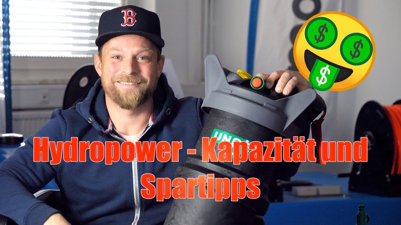 Unger Hydropower - So spart ihr richtig! Spartipps und Kapazitäts berechnen