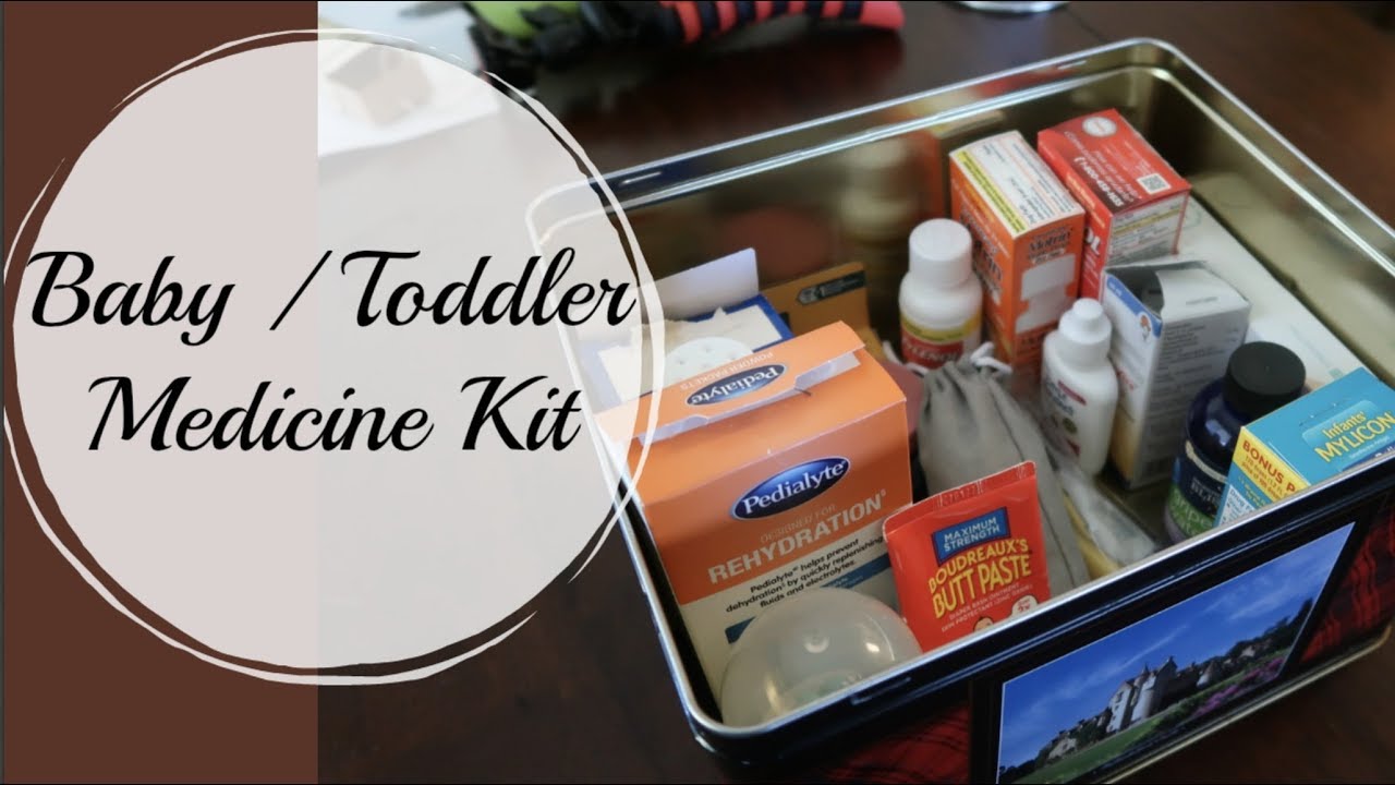 Medicine kit for baby / toddler