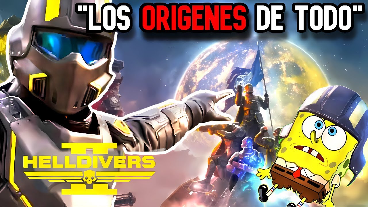 Helldivers 2 La HISTORIA COMPLETA de la Primera Guerra Galáctica - lore