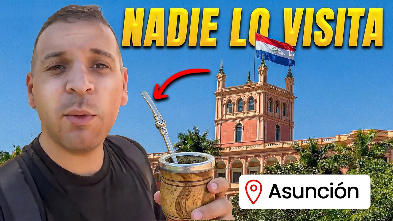 Viajé a PARAGUAY 🇵🇾: El PAÍS que para el TURISMO no EXISTE 😳🌎 y me sorprendió