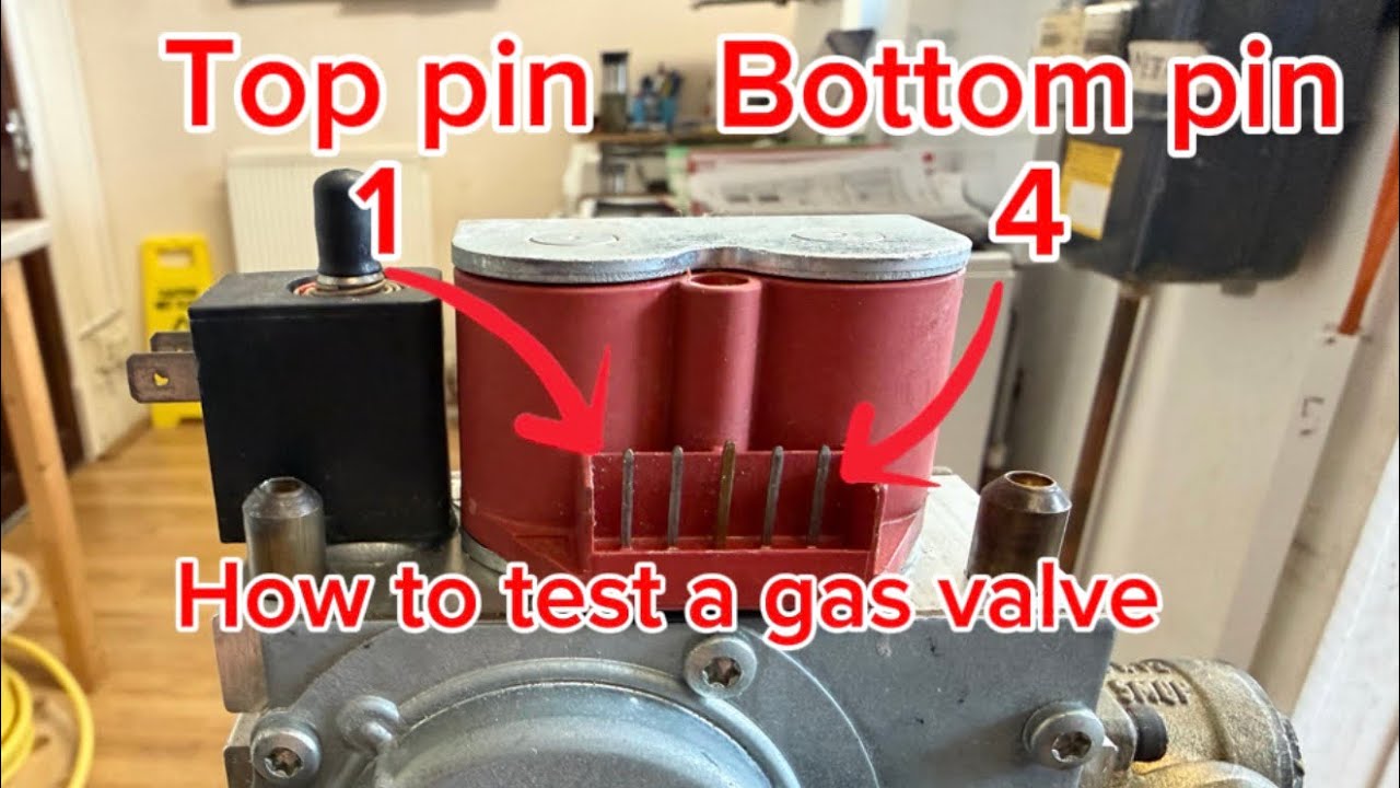 How to test a boiler gas valve is working. #plumbing #gastraining 