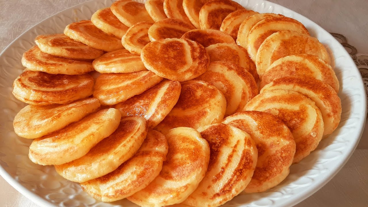 فطائر سهلة لشرب الشاي في المقلاة العجيبة خفيفة وهشة وناجحة من اول تجربة 😍😋 المخنفر سريع وخفيف 👌✅