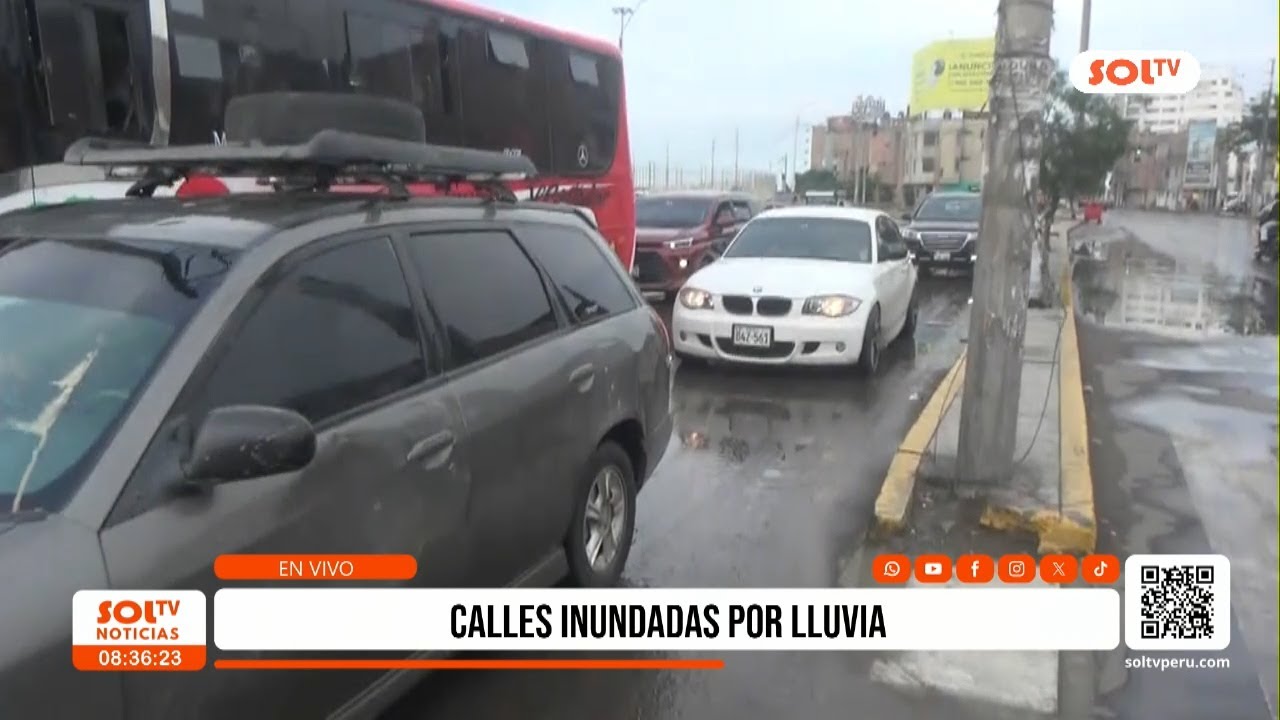 Trujillo: así lucen las calles de la ciudad tras lluvias de moderada intensidad