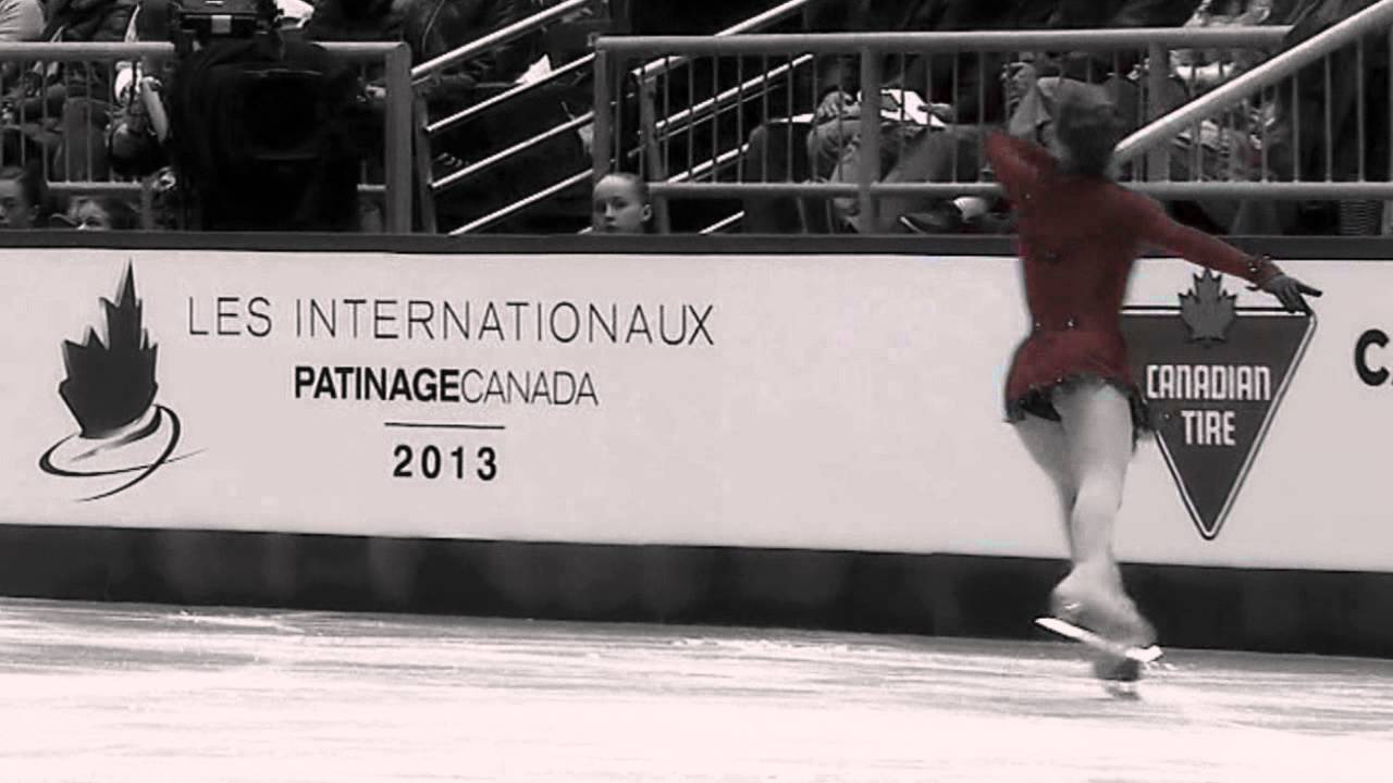 Julia Lipnitskaia - 2013SC FS - Schindler's List Red Coat Effect