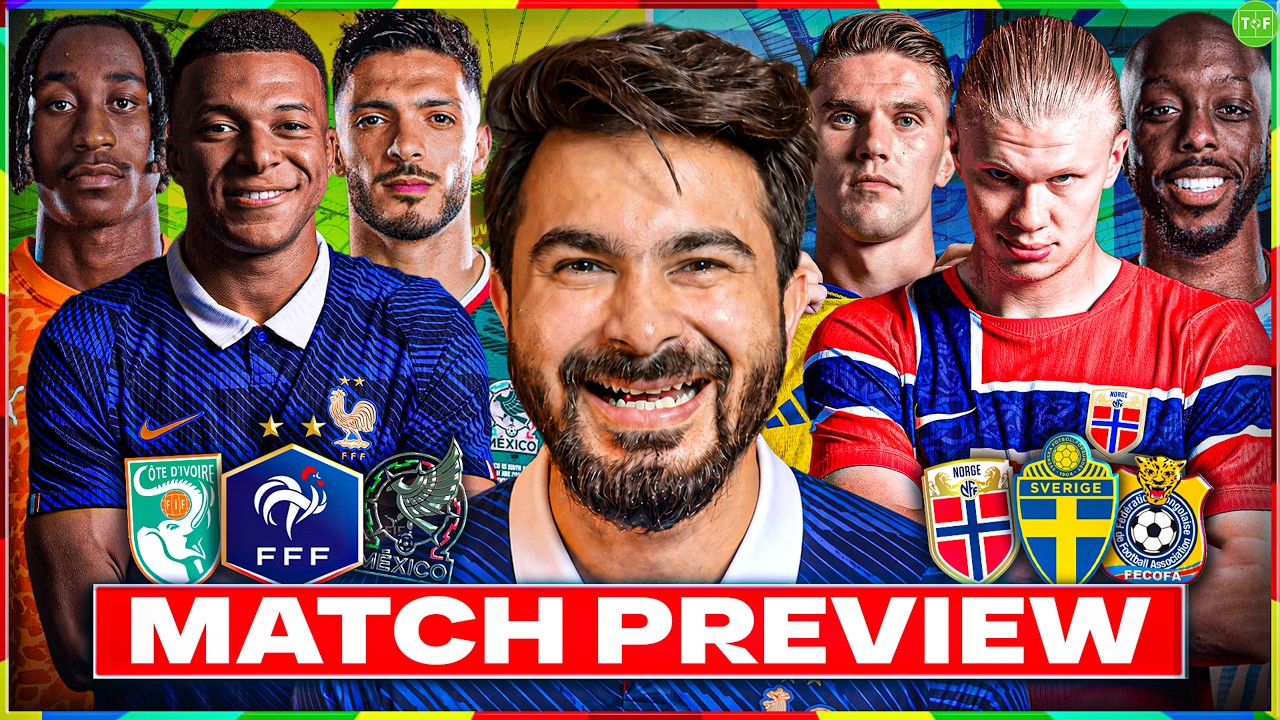 World Cup RO32: Norway vs Ivory Coast, France vs Sweden & Mexico vs Ecuador Predictions!