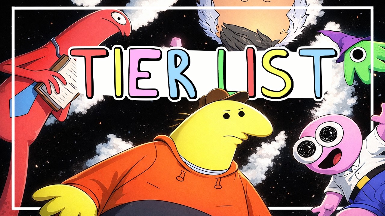 TIER LIST SMILING FRIENDS | TEMPORADA 1 COMPLETA