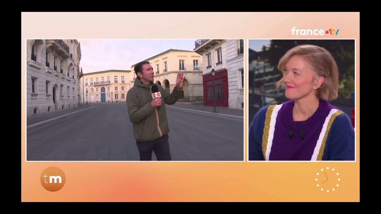 TSF Backlot Rues de Paris dans l'émission de Télématin du 07/10/2025