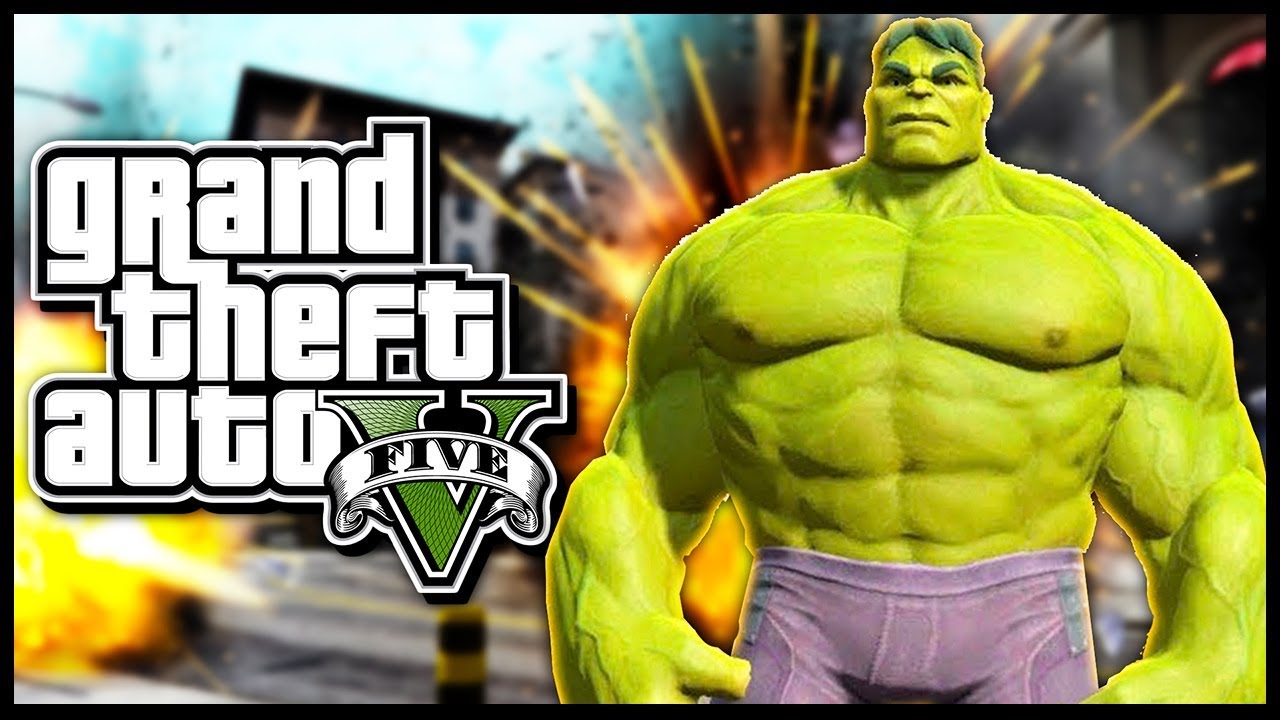 HULK IN GTA 5 !