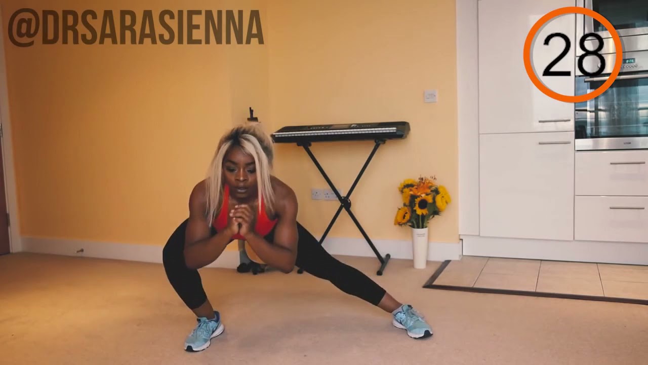 10 MIN THICK THIGH LEGS WORKOUT! AT HOME NO EQUIPMENT   DOCTOR SARA