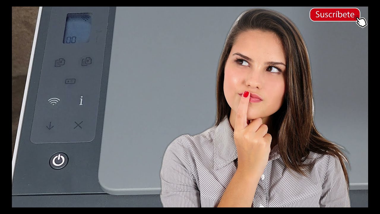 Как выполнить очистку печатающей головки с помощью клавиатуры на принтере HP Smart Tank 520, 580,...