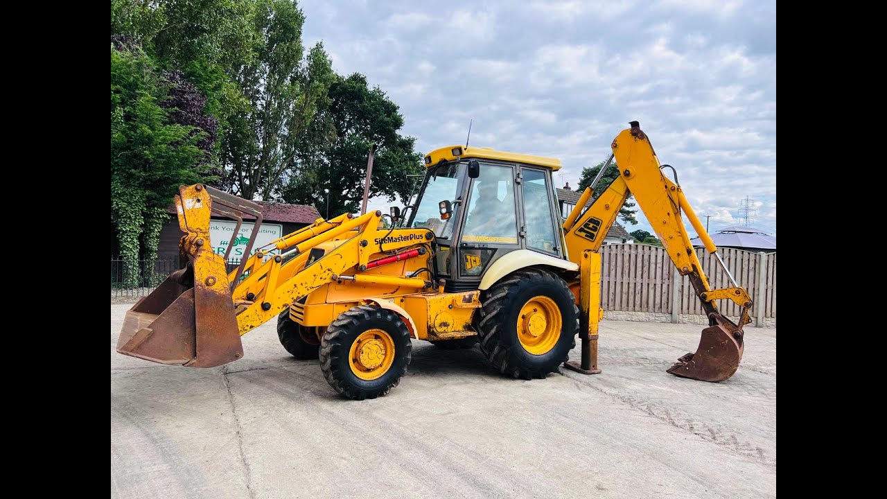 JCB 3CX 4WD SITEMASTER BACKHOE DIGGER C/W POWER SHIFT & EXTENDING DIG