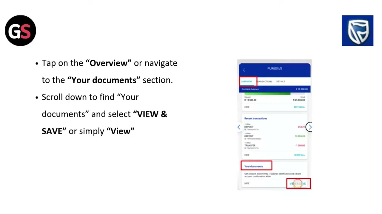 How To View Bank Statement On Standard Bank App   Download & Access Guide