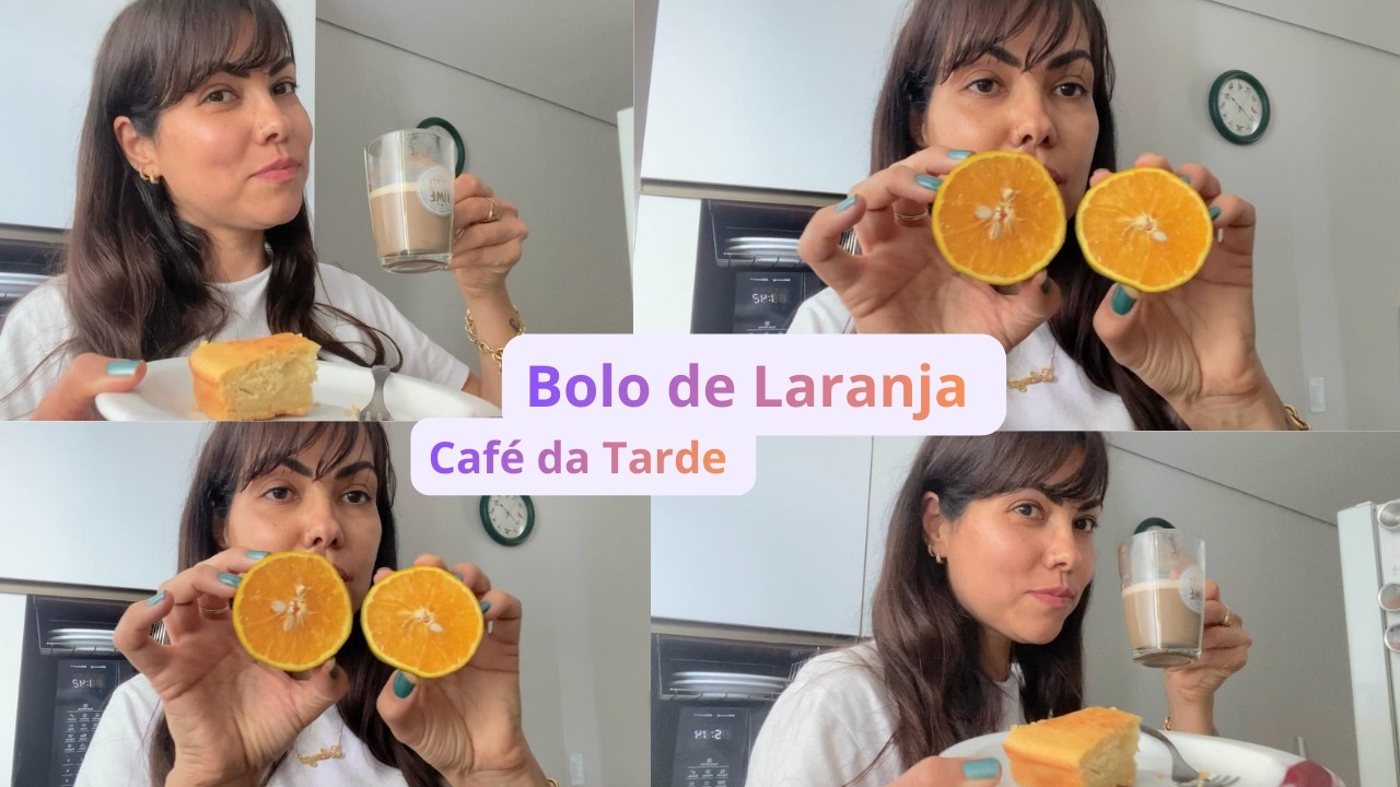 Bolo de Laranja de Liquidificador #maefitness #bolodelaranja #bolodeliquidificador #cafedatarde