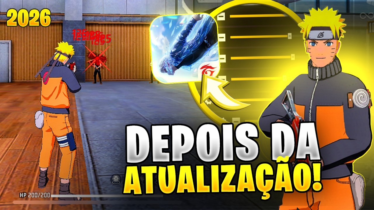 ATUALIZADA 2026! 🔥 a MELHOR SENSIBILIDADE Com e Sem DPI para SUBIR CAPA na ATUALIZA&Ccedil;&Atilde;O do FREE FIRE