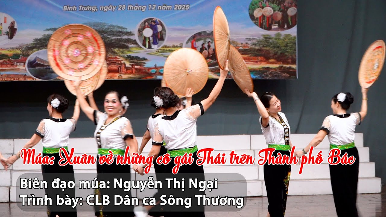 2 0aMúa Xuân về những cô gái Thái trên Thành phố Bác   CLB Dân Ca Sông Thương