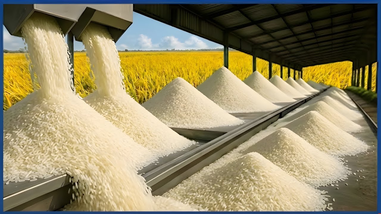 Inside America’s High-Tech Rice Farming & Processing Industry | From Field to Perfect Grain