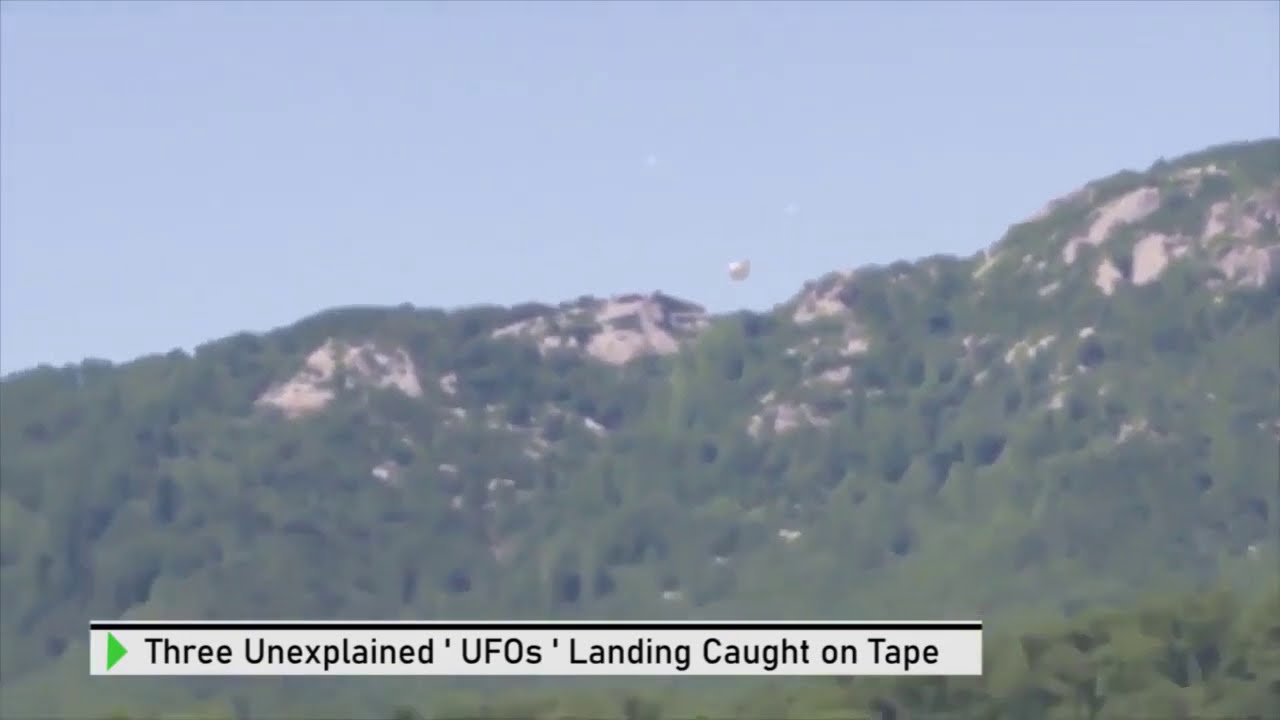 INCREDIBLE UFO LANDING CAUGHT ON CAMERA #425