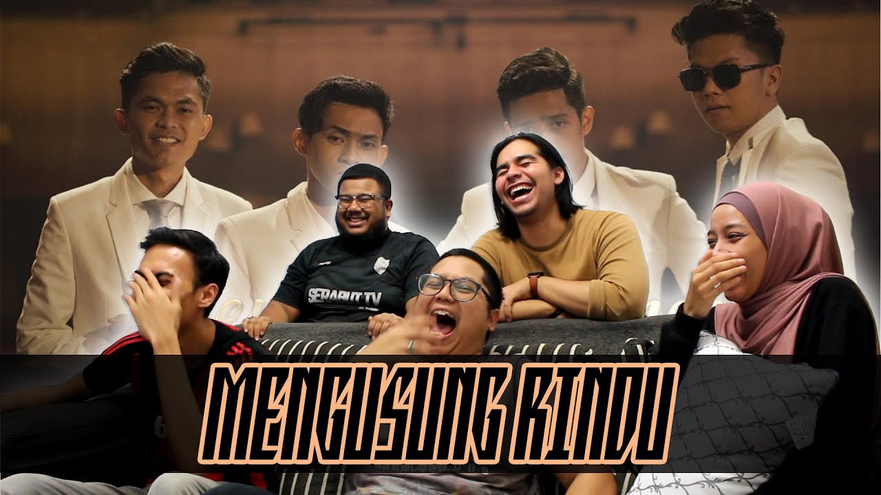 Tajul, Haqiem Rusli, Afieq Shazwan & Zack Zakwan - Mengusung Rindu Reaction | Serabut React