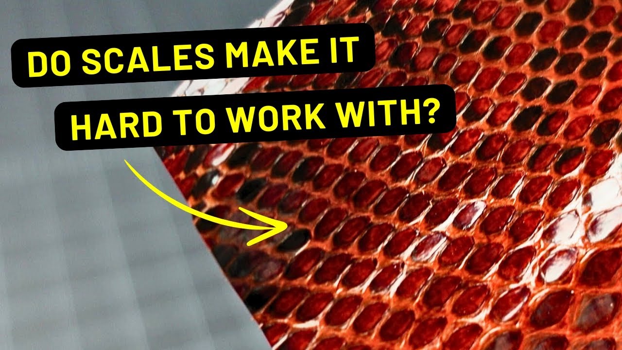 Snakeskin Leather for Leather Working: A Detailed Look