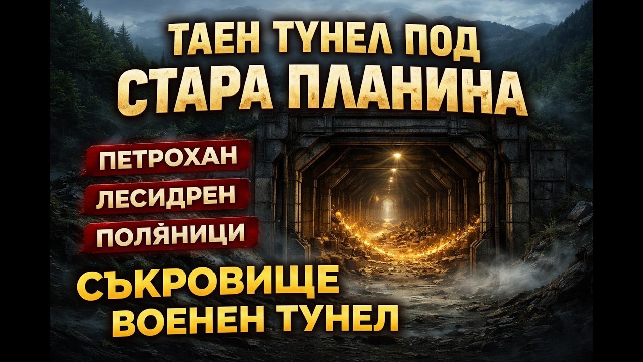 Тайният тунел под Стара планина: Сърбия – Петрохан – Лесидрен – Беклемето - Поленици (Априлци)