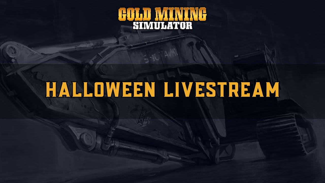 🎃 Let's haunt for gold - Gold Mining Simulator Stream