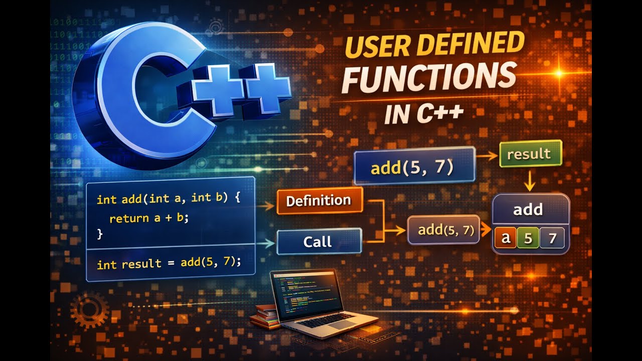 Podcast - C++ Defining and Using Your Own Functions