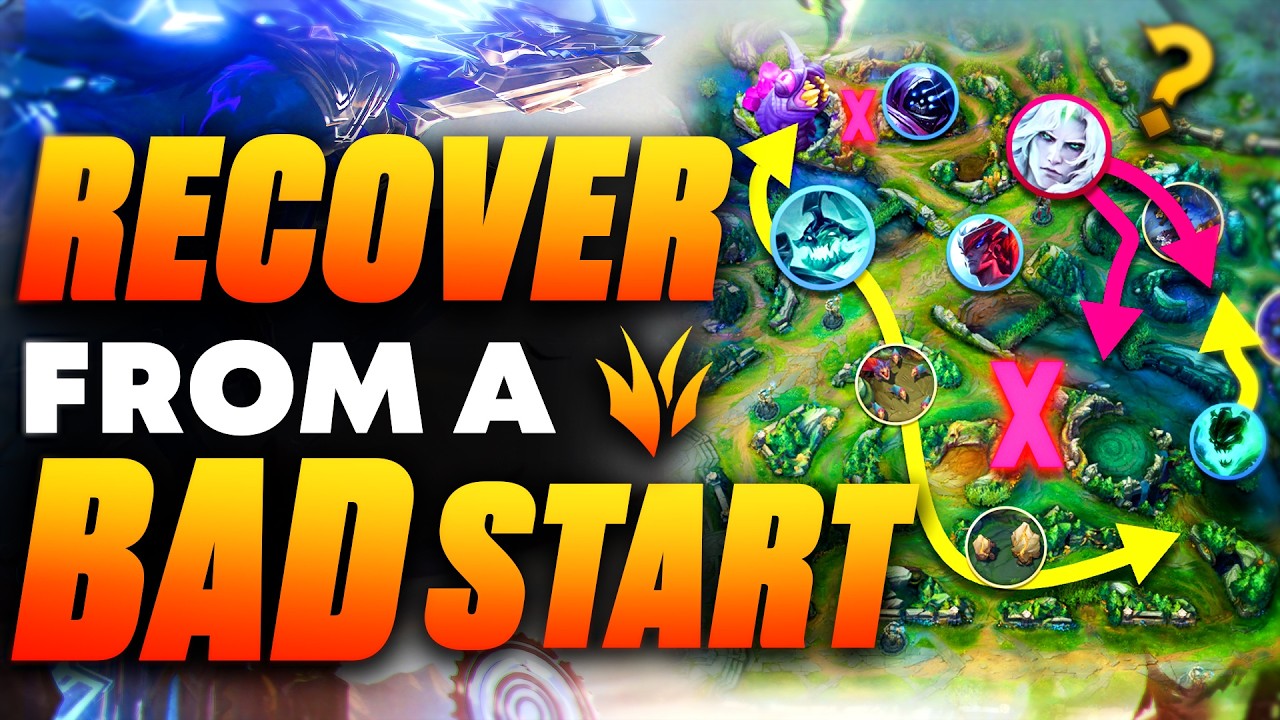 How To Recover From A TERRIBLE Start As A Jungler! (Step By Step Comeback Guide)