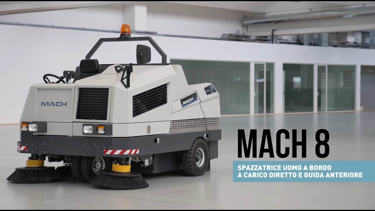 Spazzatrice Industriale MACH 8
