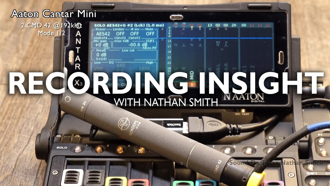 Recording Insight - Schoeps CMD 42 Digital Amplifier Part 1