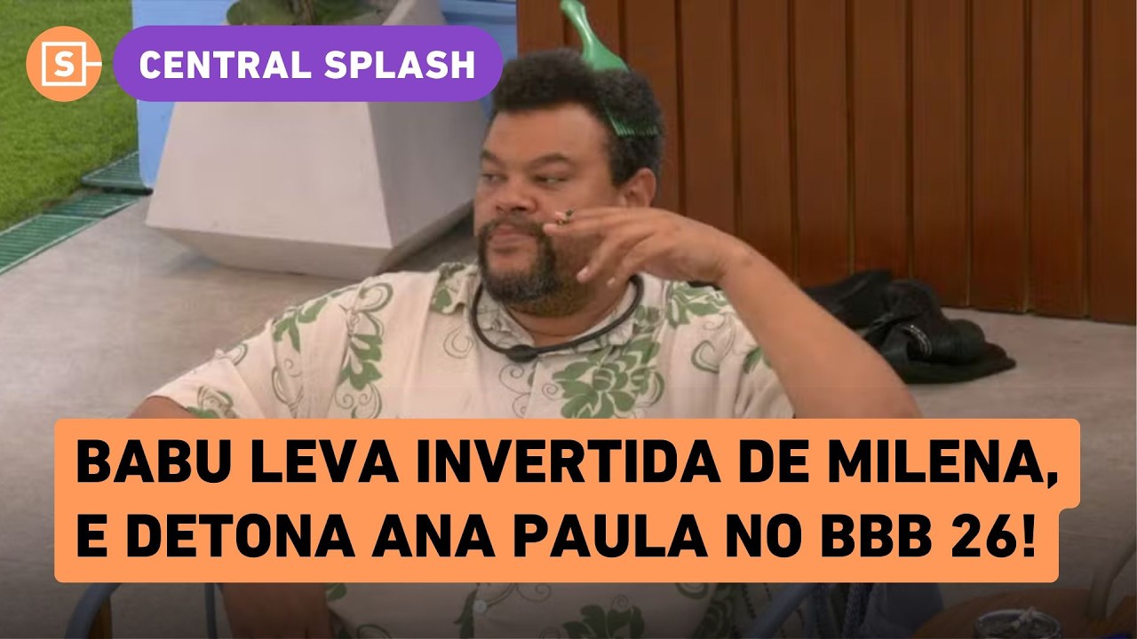 Chico Barney: Babu Santana é movido pelo ranço e esquece paixões no BBB 26