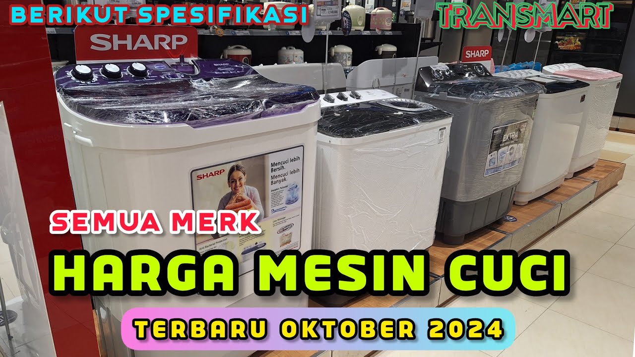 Review Harga Mesin Cuci 2 Tabung Semua Merk Terbaru 2024‼️ Oktober 2024 🔸 Berikut Spesifikasi