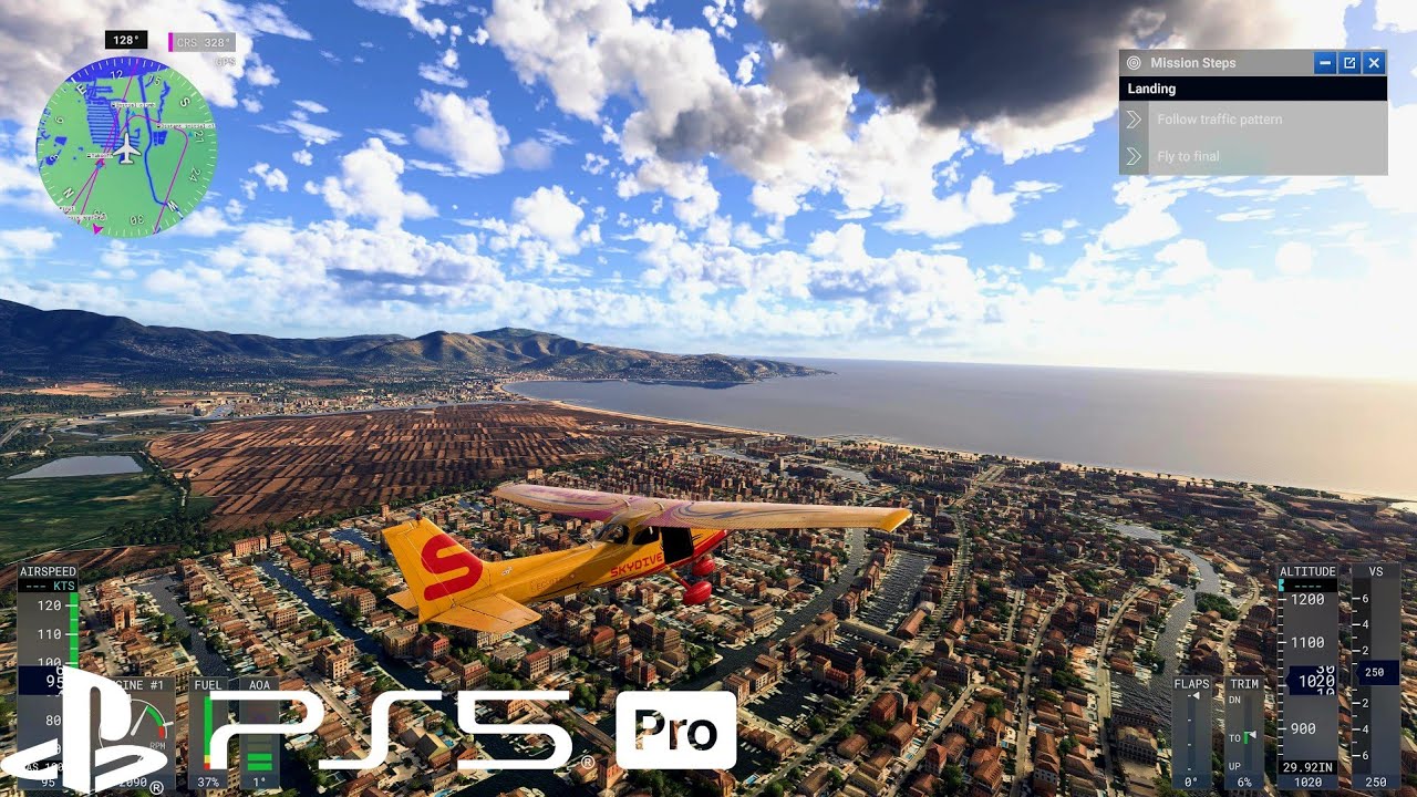 Skydiving adventures in Microsoft Flight Simulator 2024 (PS5 PRO) 4K 60FPS HDR