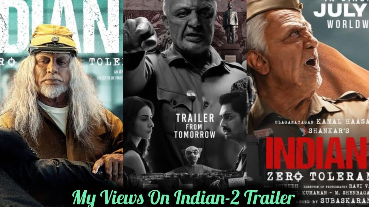 My Views On Indian-2 Trailer Indian-2 Trailer Review AM FAM #indian2 #kamalhaasan