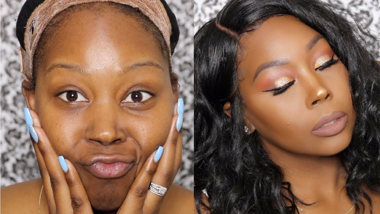 GRWM 🙋🏾&zwj;♀️ + MAKEUP TUTORIAL 🎨 || RhythmNBeauty