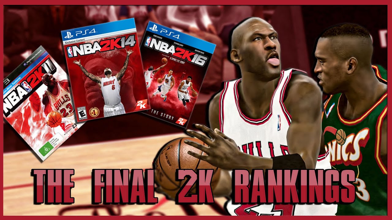 Ranking NBA 2K Games: Which Was The Worst? (Final, Official Rankings)