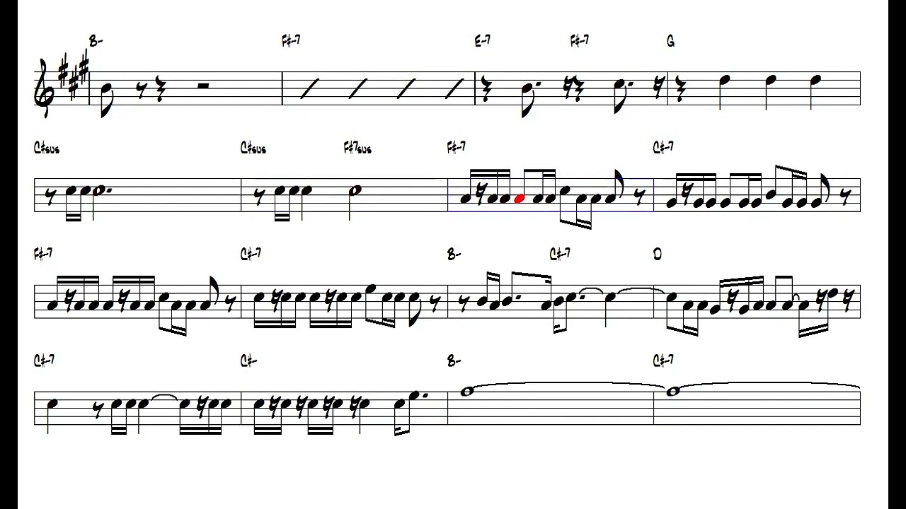 Gonna Fly Now Theme From Rocky Bill Cont Alto Sax