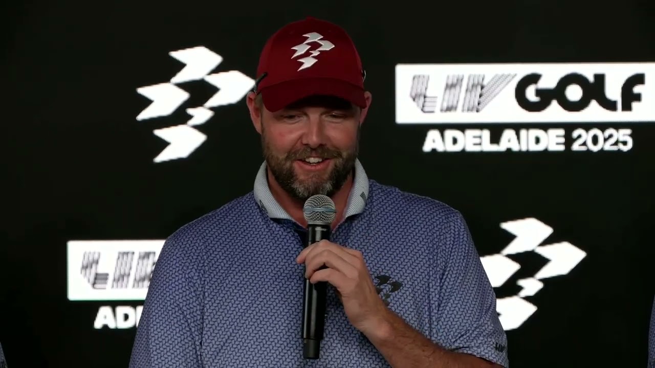 LIV Golf Adelaide 2025 Thursday Presser: Ripper GC Cam Smith Marc Leishman Lucas Herbert Matt Jones
